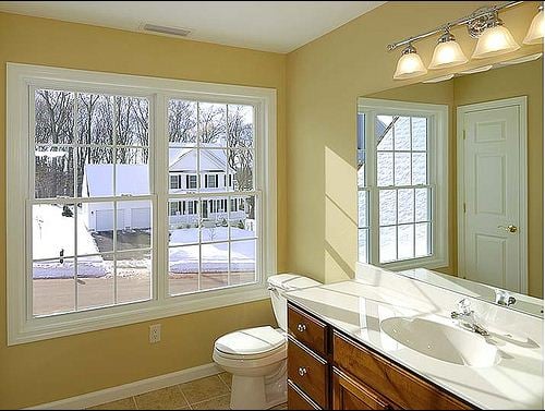 Low Maintenance Bathroom Windows